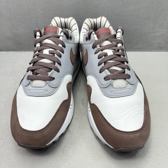 Mens‎ Size 12.5 Nike Air Max 1 Premium Shima Shima Shoes White Plum Eclipse 2023 main image 6